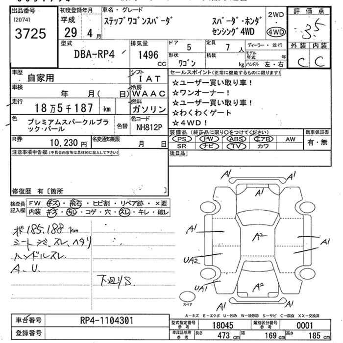 HONDA STEPWGN