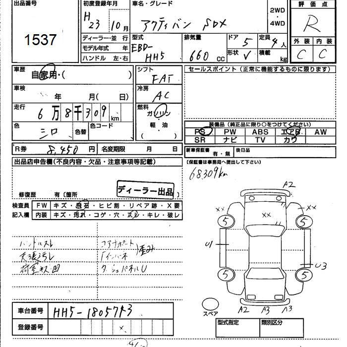 HONDA ACTY