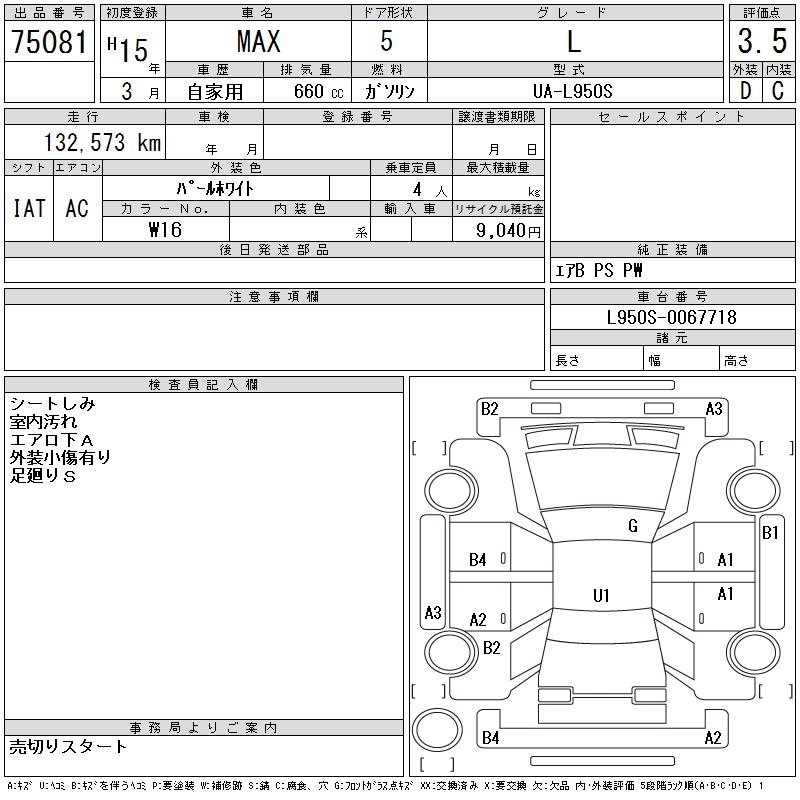 DAIHATSU MAX