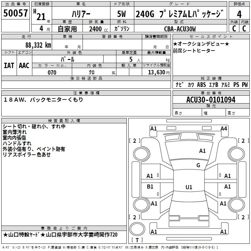 TOYOTA HARRIER