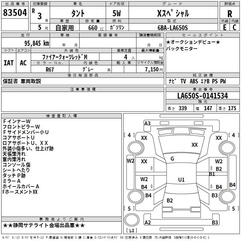 DAIHATSU TANTO
