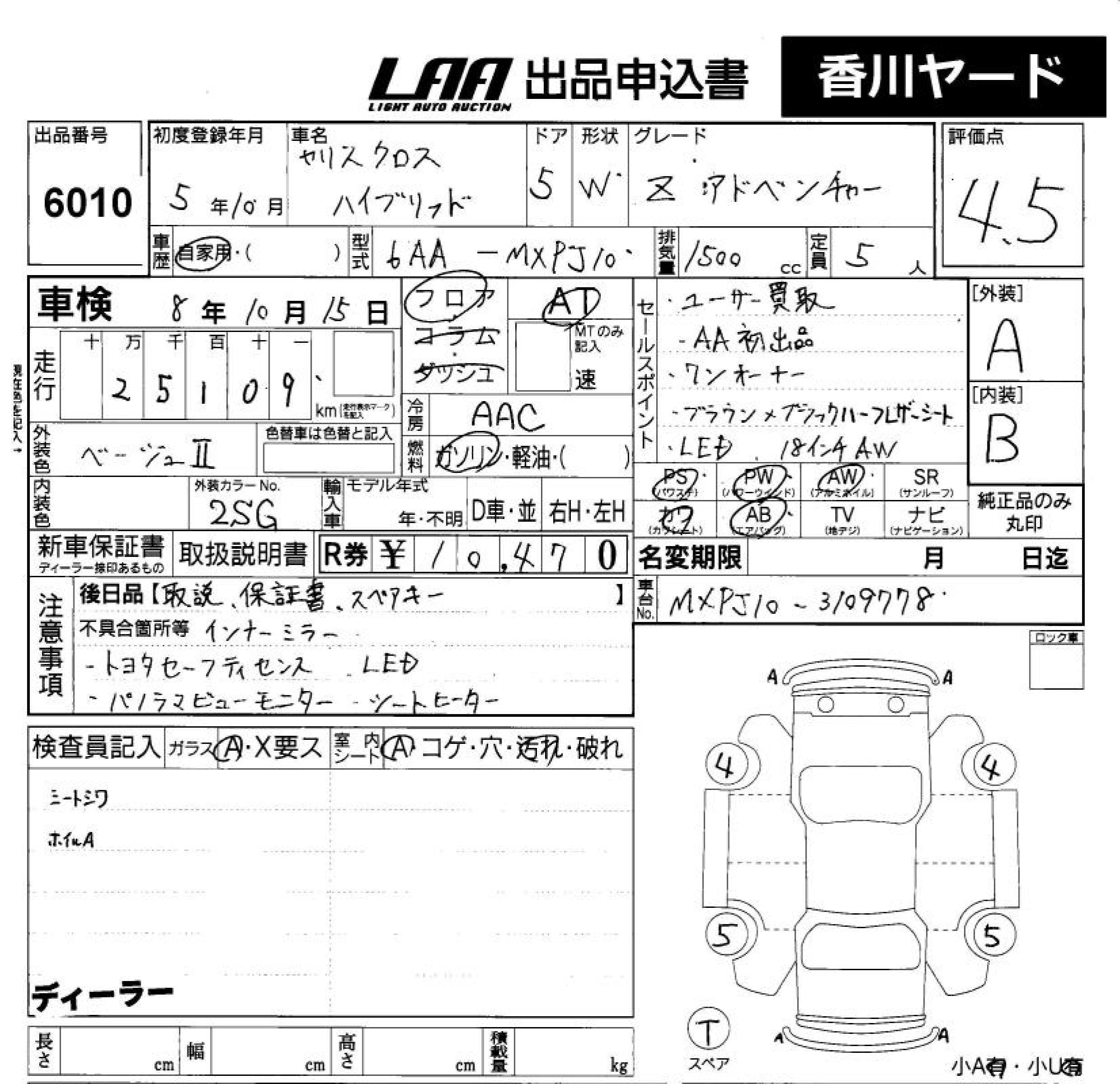 TOYOTA YARIS CROSS