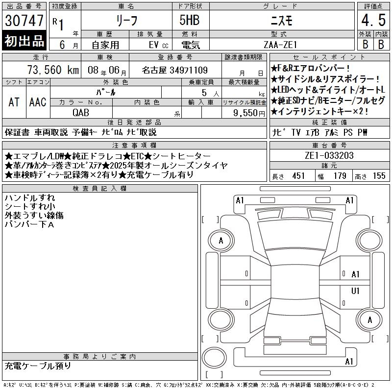 NISSAN LEAF