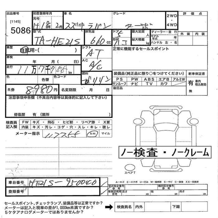 SUZUKI ALTO LAPIN