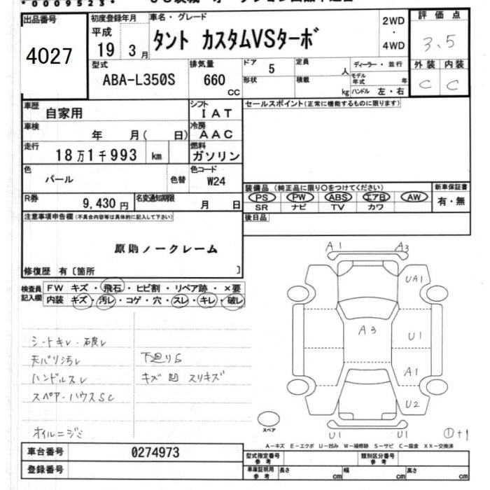DAIHATSU TANTO