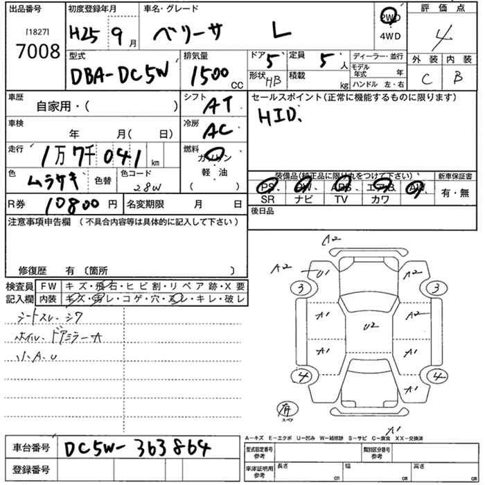 MAZDA VERISA