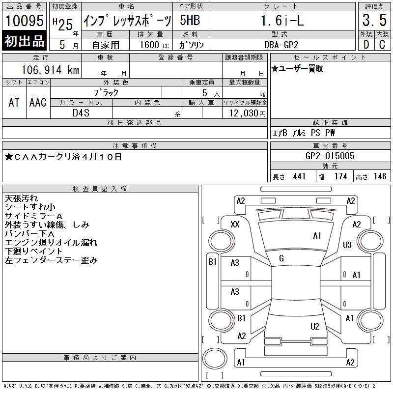SUBARU IMPREZA
