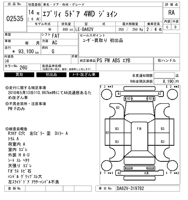 SUZUKI EVERY