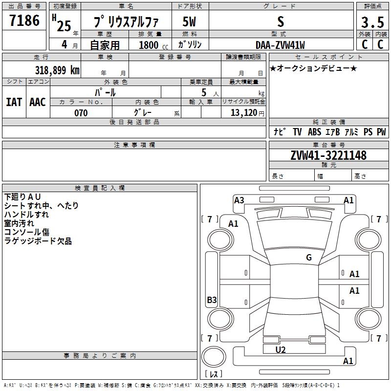 TOYOTA PRIUS ALPHA
