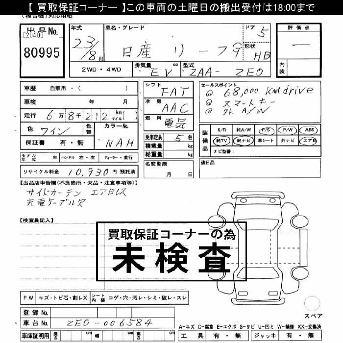 NISSAN LEAF