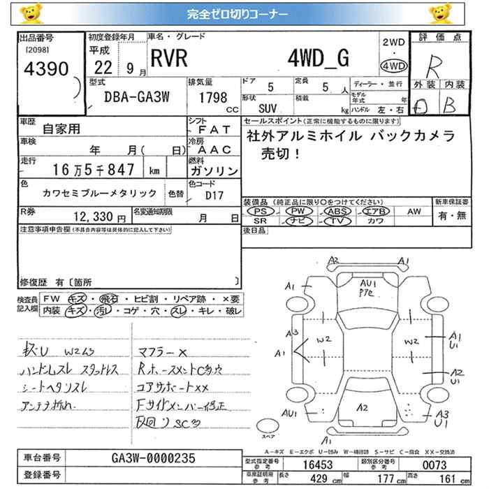 MITSUBISHI RVR