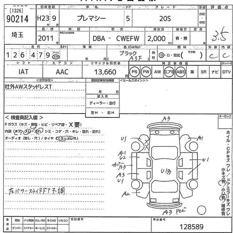 MAZDA PREMACY