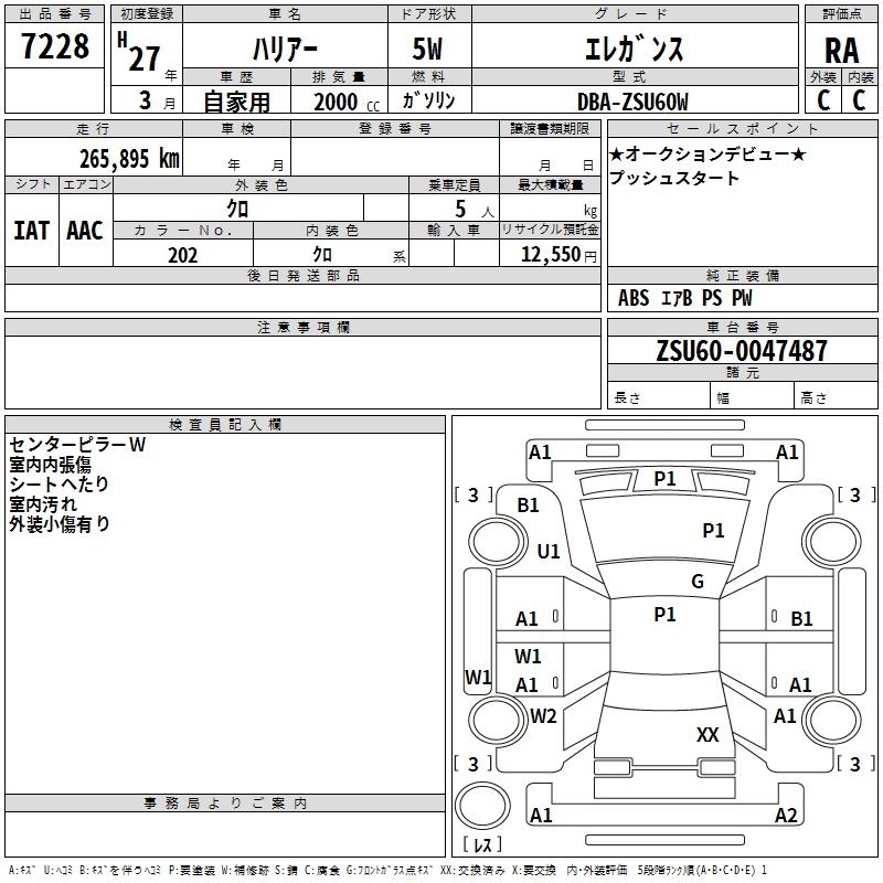 TOYOTA HARRIER