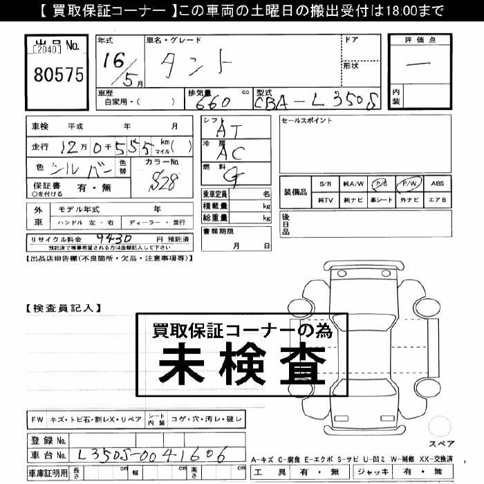 DAIHATSU TANTO
