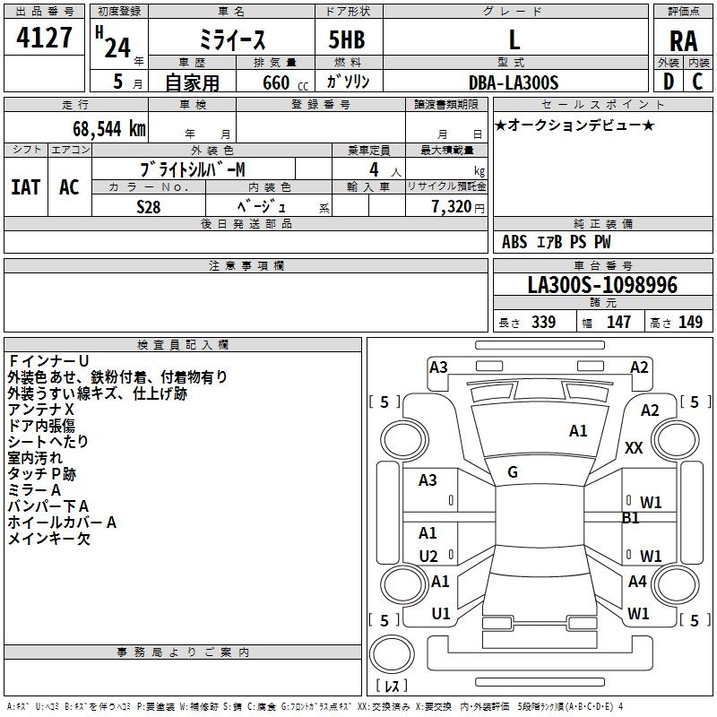 DAIHATSU MIRA E:S
