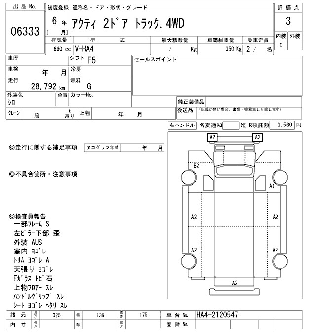 HONDA ACTY