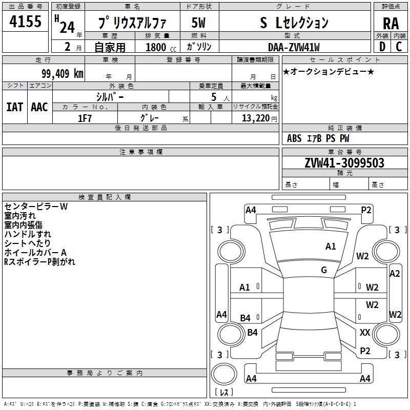 TOYOTA PRIUS ALPHA