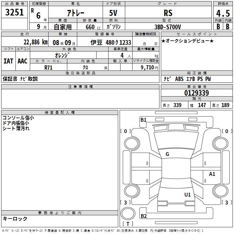 DAIHATSU ATRAI