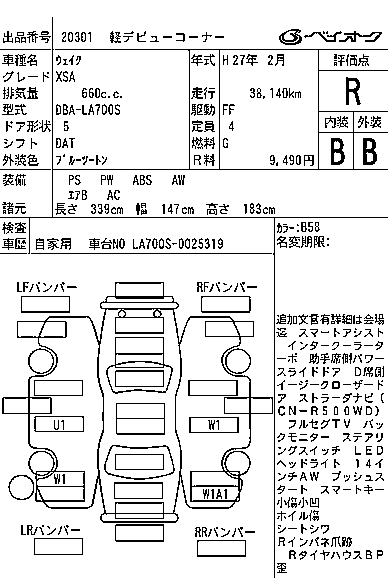 DAIHATSU WAKE
