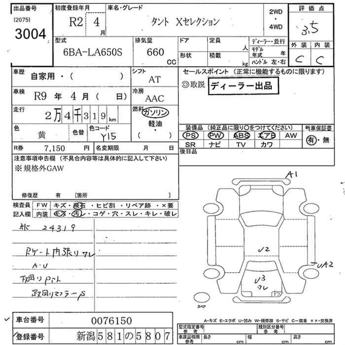 DAIHATSU TANTO