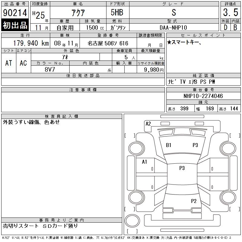 TOYOTA AQUA