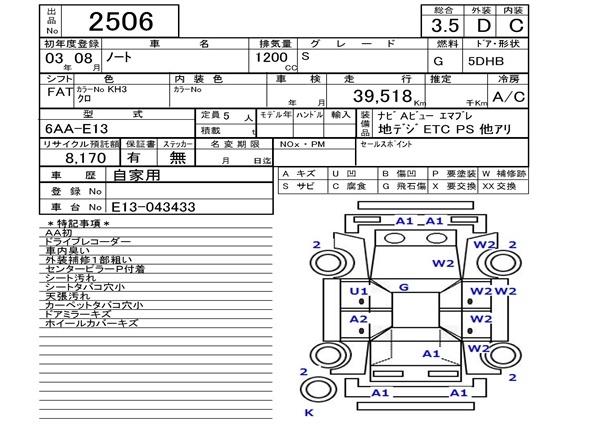 NISSAN NOTE