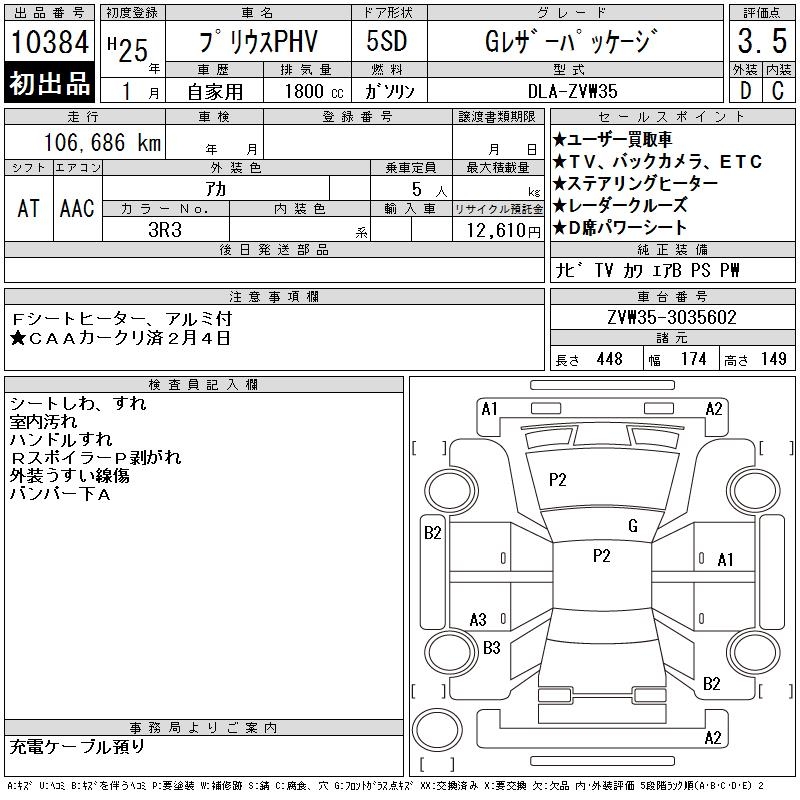 TOYOTA PRIUS PHV