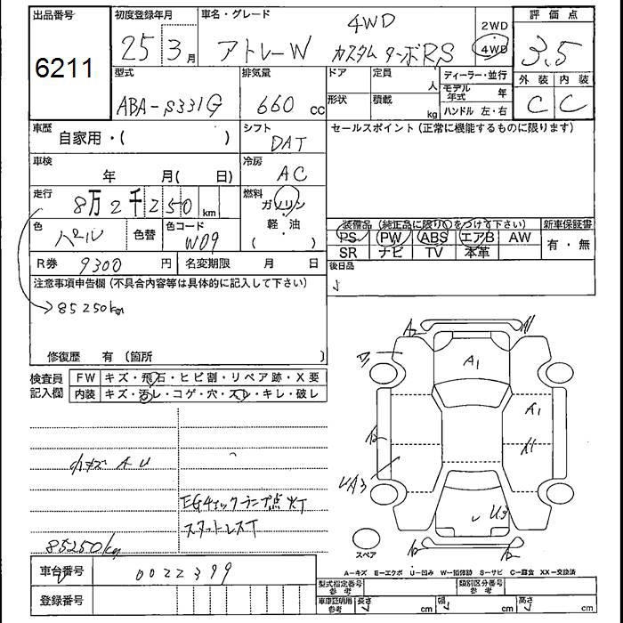 DAIHATSU ATRAI