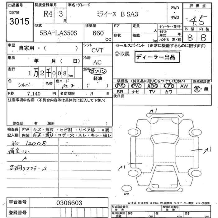 DAIHATSU MIRA E:S