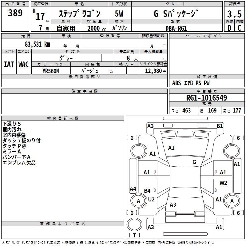 HONDA STEPWGN