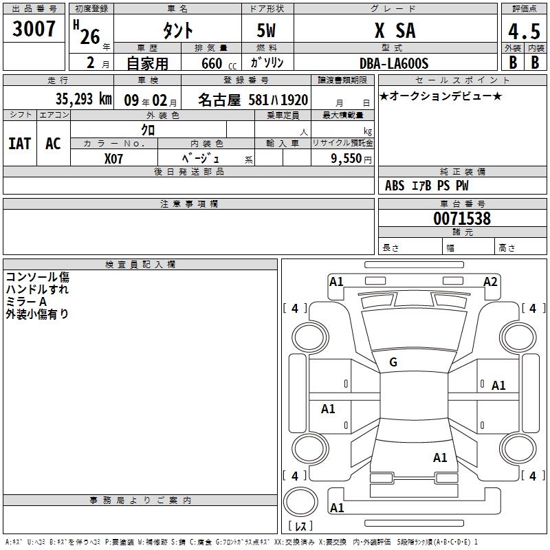DAIHATSU TANTO