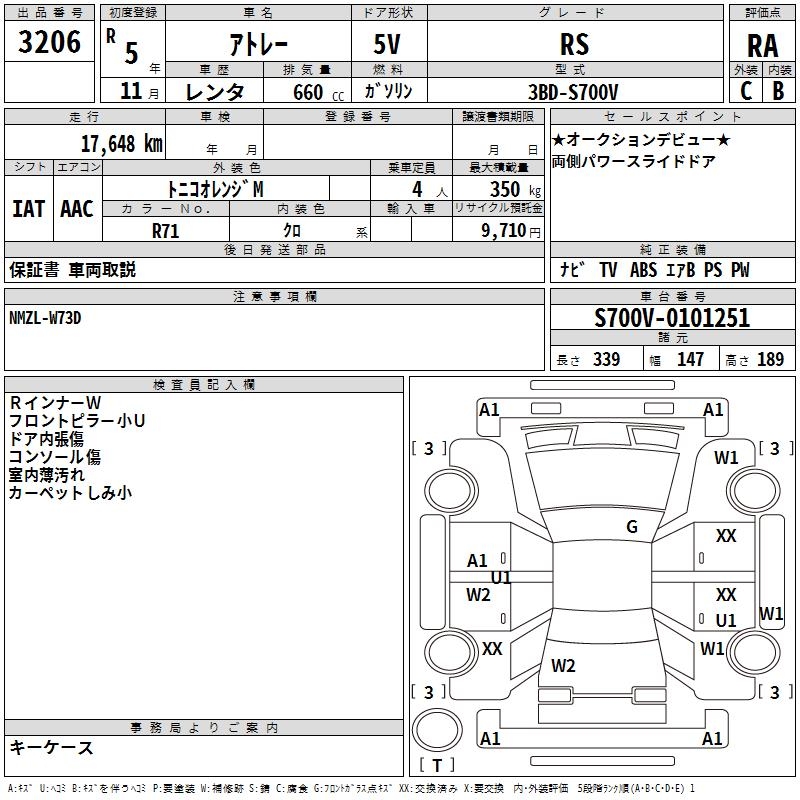 DAIHATSU ATRAI