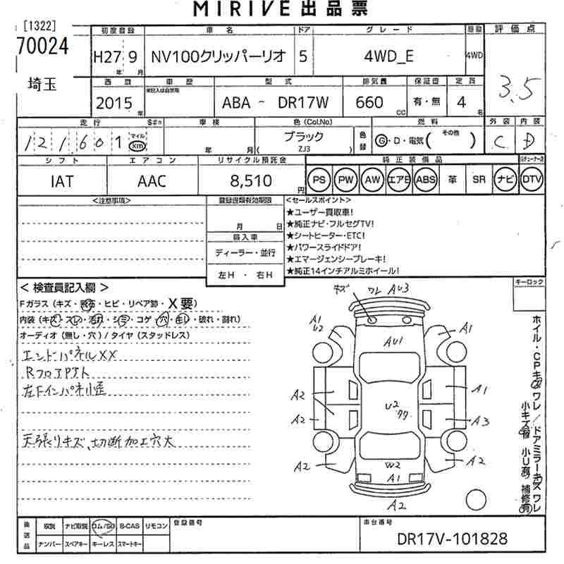 NISSAN NV100 CLIPPER