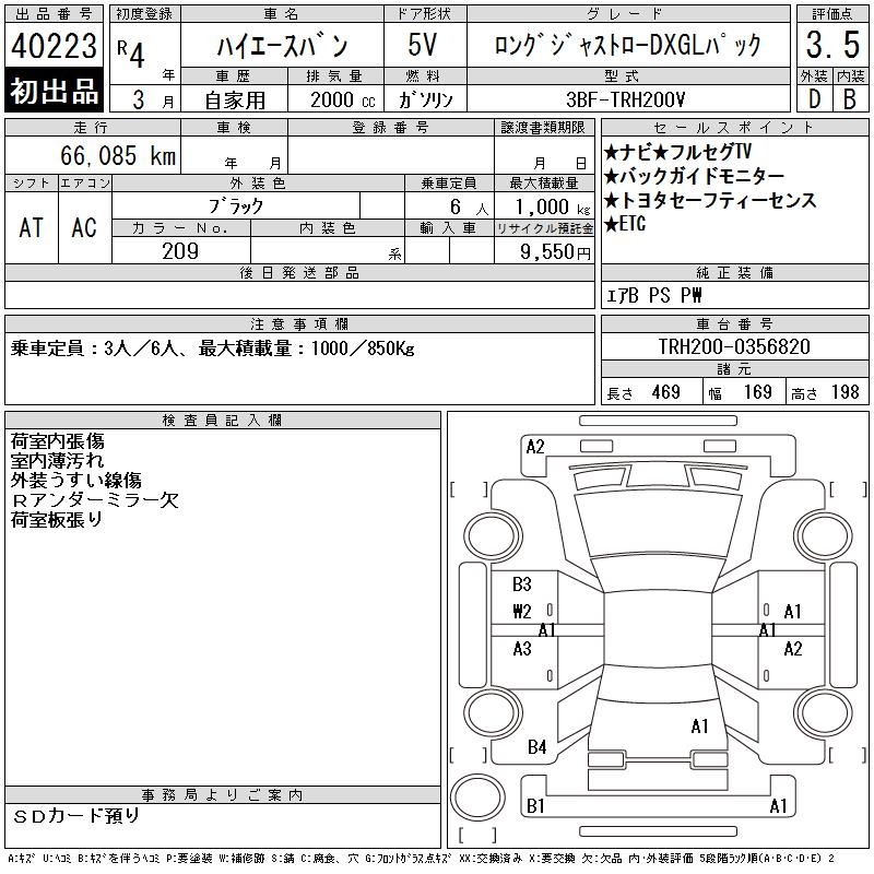 TOYOTA REGIUS ACE