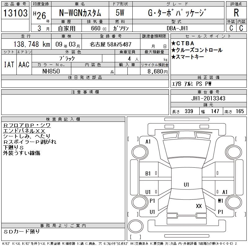 HONDA N-WGN