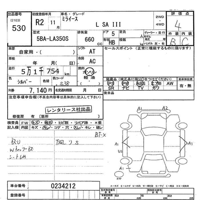 DAIHATSU MIRA E:S
