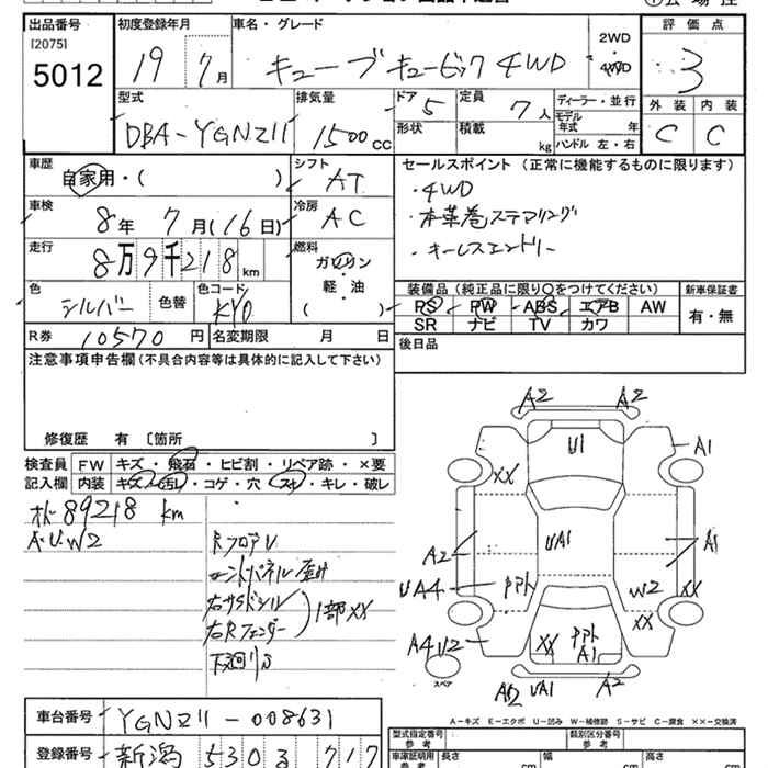NISSAN CUBE CUBIC