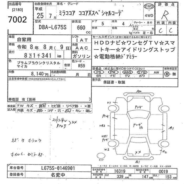 DAIHATSU MIRA COCOA