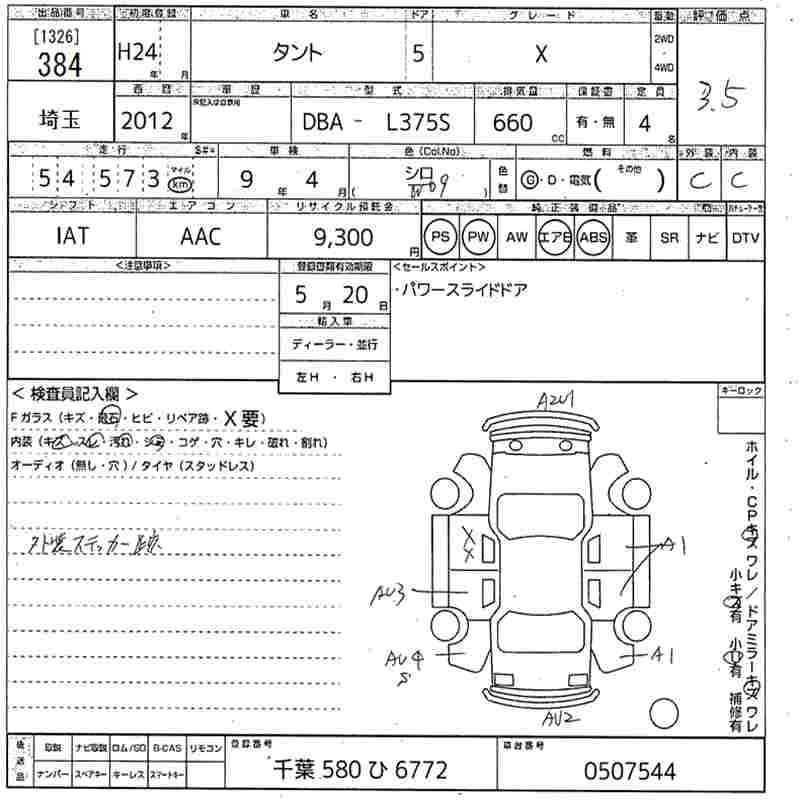 DAIHATSU TANTO