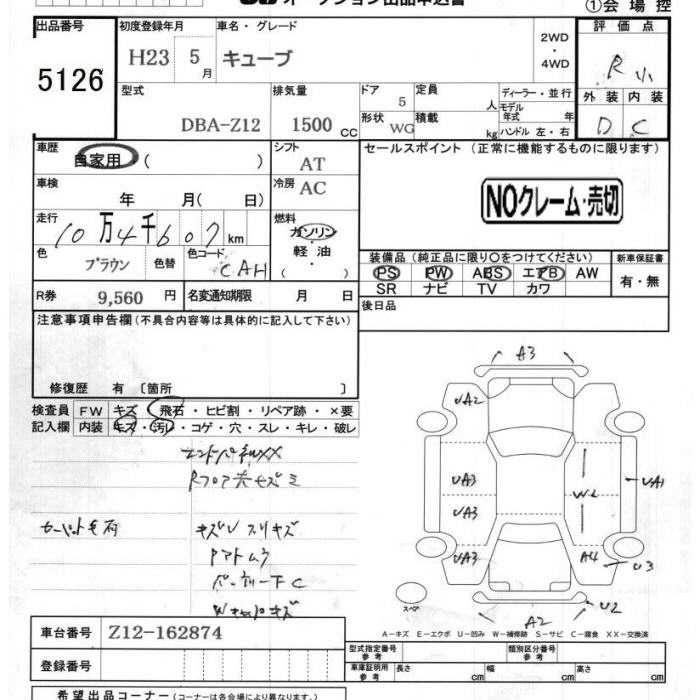 NISSAN CUBE