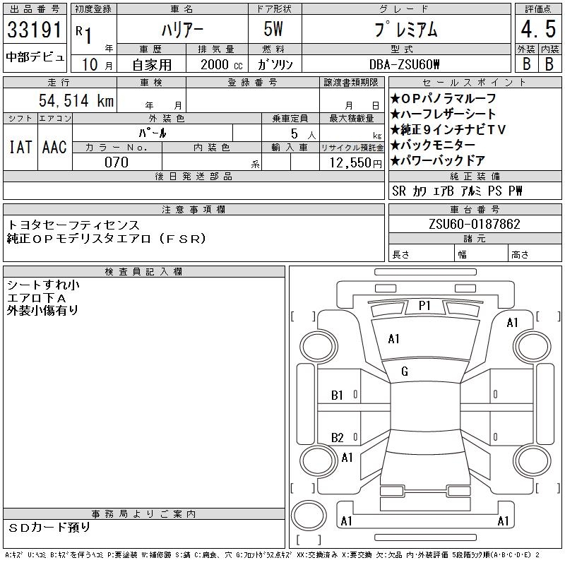 TOYOTA HARRIER