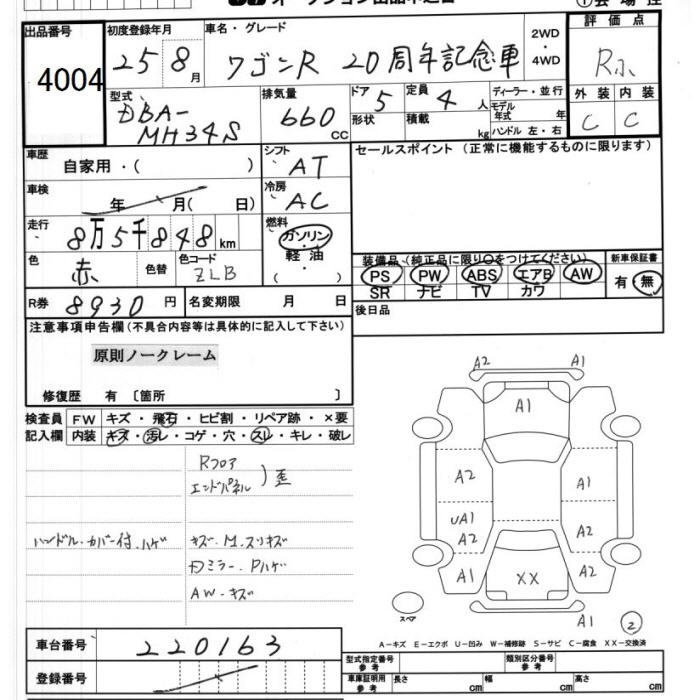 SUZUKI WAGON R