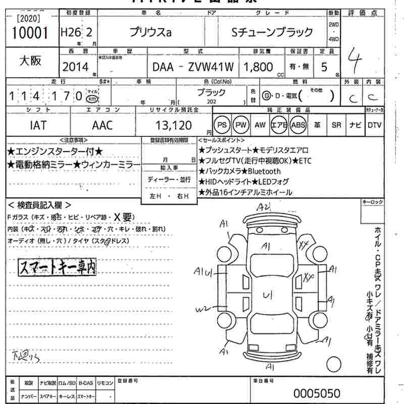 TOYOTA PRIUS ALPHA