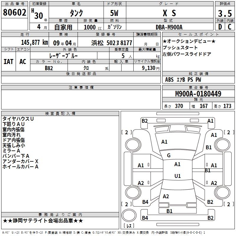 TOYOTA TANK