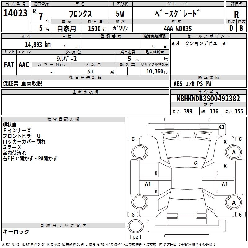 SUZUKI FRONX