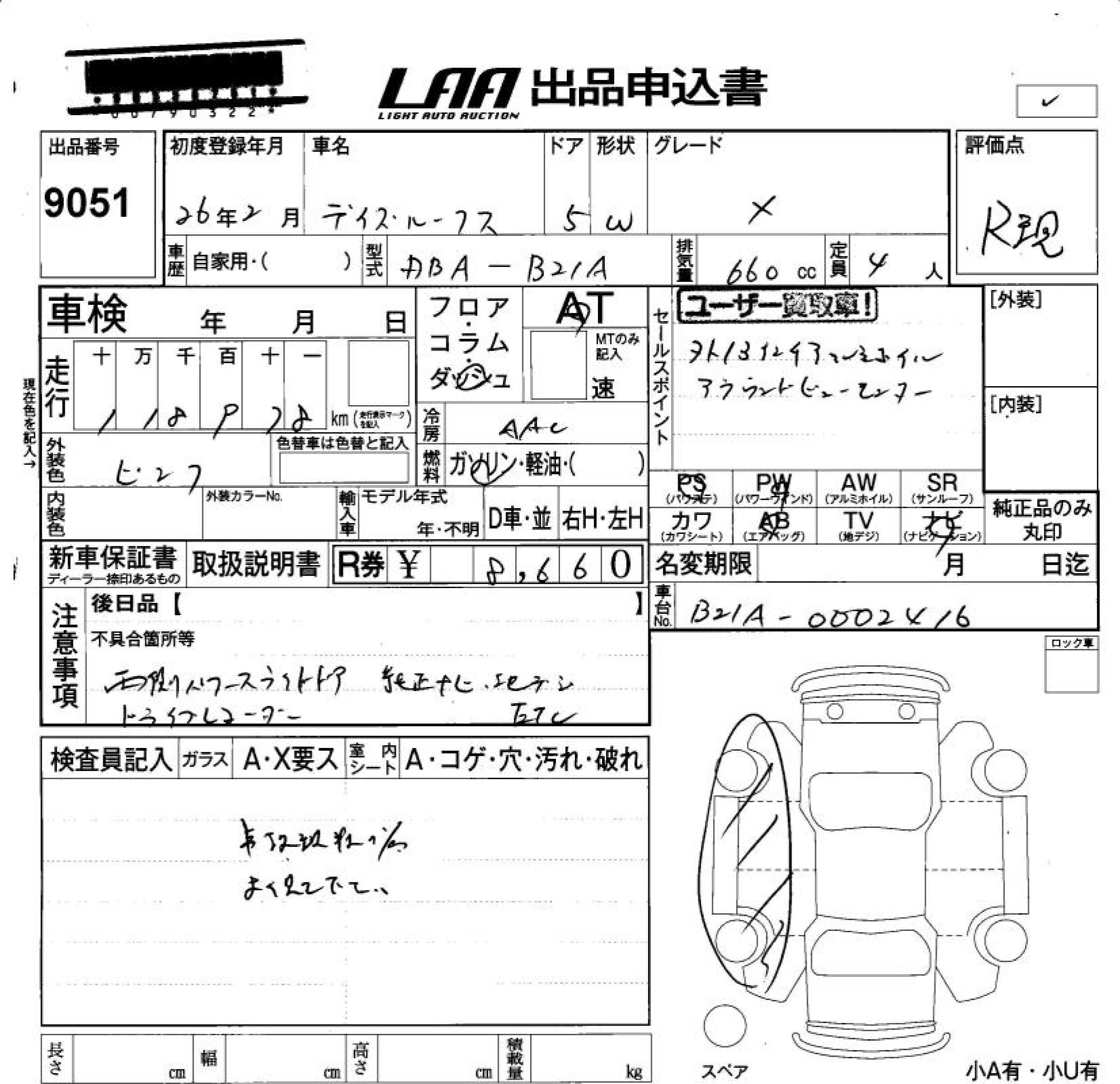 NISSAN DAYZ ROOX
