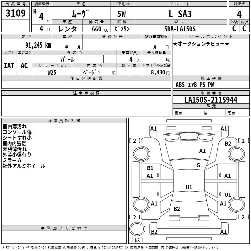 DAIHATSU MOVE