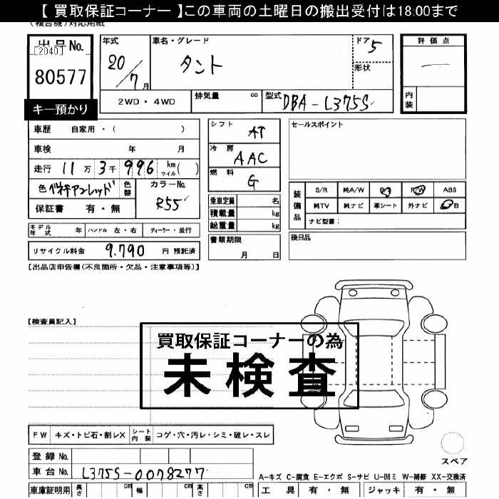 DAIHATSU TANTO