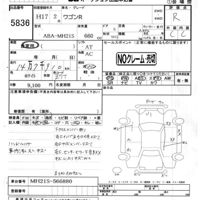 SUZUKI WAGON R