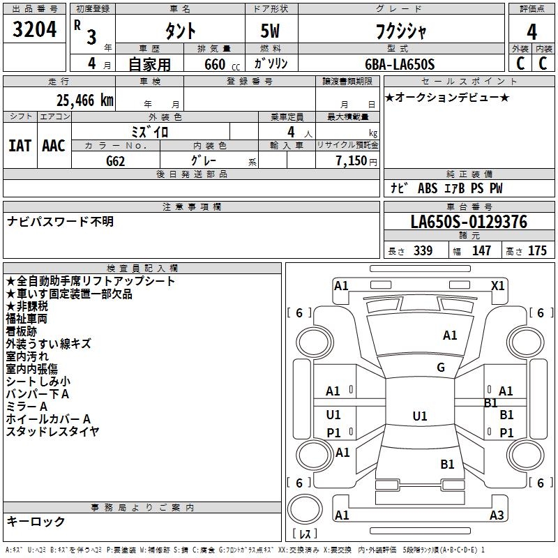 DAIHATSU TANTO